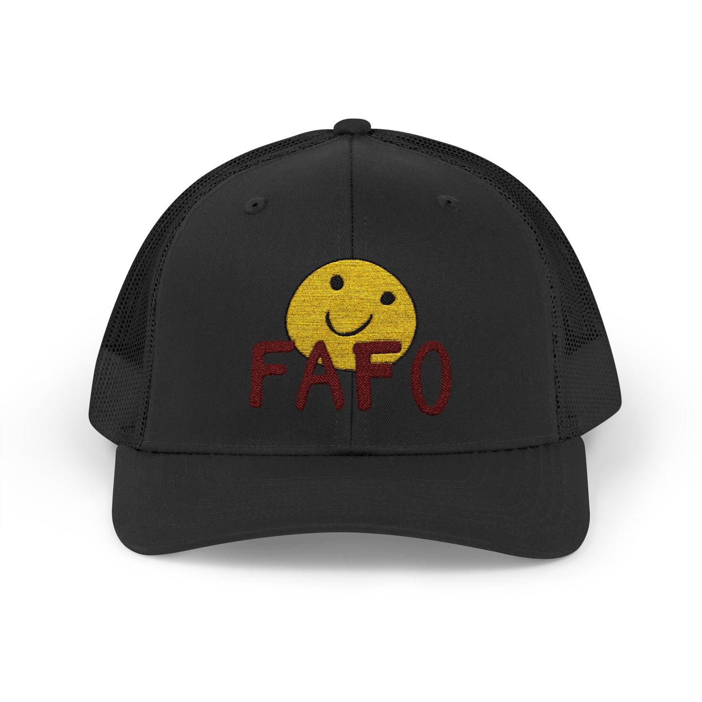 Smiley Trucker - Red